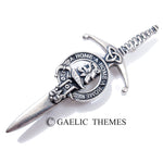 Kilt Pin with Clan Crest (H-MacIver)