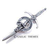 Kilt Pin with Clan Crest (H-MacIver)