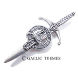 Kilt Pin with Clan Crest (H-MacIver)