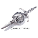 Kilt Pin with Clan Crest (H-MacIver)