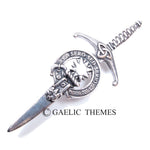 Kilt Pin with Clan Crest (H-MacIver)