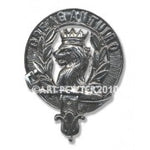 Cap Badge with Clan Crest (MacLachlan - R)