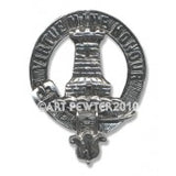 Cap Badge with Clan Crest (MacLachlan - R)