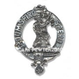 Cap Badge with Clan Crest (MacLachlan - R)