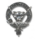 Cap Badge with Clan Crest (MacLachlan - R)