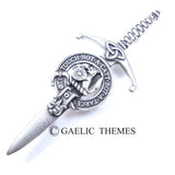 Kilt Pin with Clan Crest (H-MacIver)