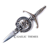 Kilt Pin with Clan Crest (MacKay-R)