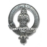 Cap Badge with Clan Crest (MacLachlan - R)