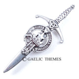 Kilt Pin with Clan Crest (MacKay-R)