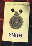 Pendant Smith Irish Crest w/ Chain