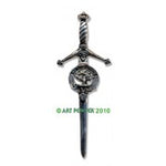 Kilt Pin with Clan Crest (A-G)