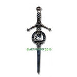 Kilt Pin with Clan Crest (A-G)