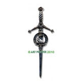 Kilt Pin with Clan Crest (A-G)