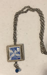 Necklace Saltire Stamp w/ Chain