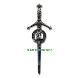 Kilt Pin with Clan Crest (A-G)