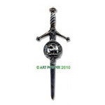 Kilt Pin with Clan Crest (A-G)