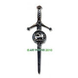 Kilt Pin with Clan Crest (A-G)