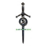 Kilt Pin with Clan Crest (A-G)