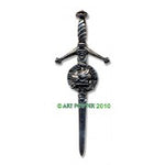 Kilt Pin with Clan Crest (A-G)