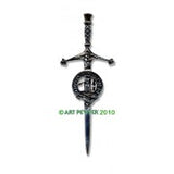 Kilt Pin with Clan Crest (A-G)