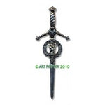 Kilt Pin with Clan Crest (A-G)