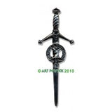 Kilt Pin with Clan Crest (A-G)