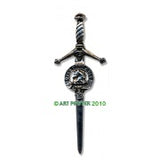 Kilt Pin with Clan Crest (A-G)