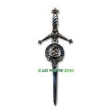 Kilt Pin with Clan Crest (A-G)