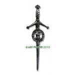 Kilt Pin with Clan Crest (A-G)