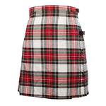Kilt Womens Poly Viscous Knee Length Tartan Skirt (Stewart Dress)
