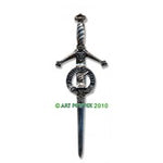 Kilt Pin with Clan Crest (A-G)