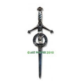 Kilt Pin with Clan Crest (A-G)