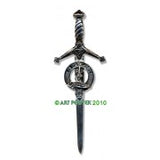 Kilt Pin with Clan Crest (A-G)