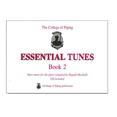 Essential Tunes Book 2 with CD - College of Piping