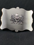 Buckle - Antiqued Thistle shaped