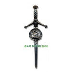 Kilt Pin with Clan Crest (A-G)