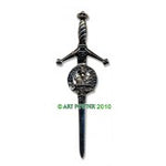 Kilt Pin with Clan Crest (A-G)