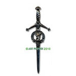 Kilt Pin with Clan Crest (A-G)