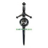 Kilt Pin with Clan Crest (A-G)