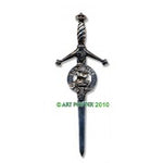 Kilt Pin with Clan Crest (A-G)