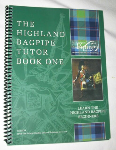 Highland Bagpipe Tutor Book 1 (Green Book)
