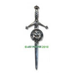 Kilt Pin with Clan Crest (H-MacIver)