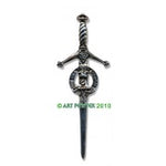 Kilt Pin with Clan Crest (H-MacIver)