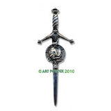 Kilt Pin with Clan Crest (H-MacIver)