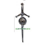 Kilt Pin with Clan Crest (H-MacIver)