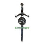 Kilt Pin with Clan Crest (H-MacIver)