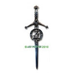 Kilt Pin with Clan Crest (H-MacIver)