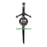 Kilt Pin with Clan Crest (H-MacIver)