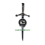 Kilt Pin with Clan Crest (H-MacIver)