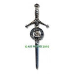 Kilt Pin with Clan Crest (H-MacIver)